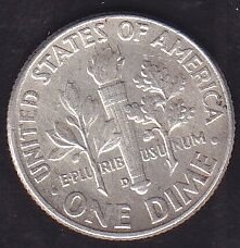 Amerika 1 Dime 1964 Gümüş