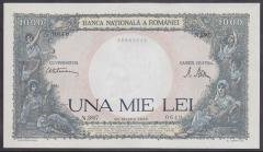 ROMANYA 1000 LEİ 1945 ÇİLALTI ÇİL P52