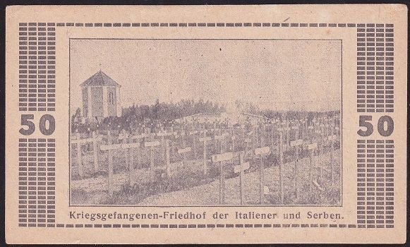Avusturya 50 Heller Notgeld 1920 Çil