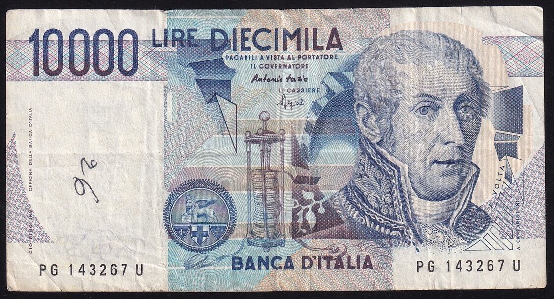 İtalya 10000 Lire 1984 Çok Temiz Pick 112c