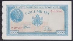 ROMANYA 5000 LEİ 1943 ÇİLALTI P56