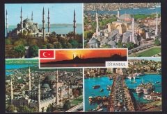 İSTANBUL ŞEHİRDEN MUHTELİF GÖRÜNTÜLER - KARTPOSTAL