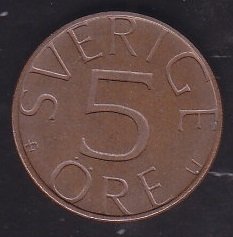 İSVEÇ 5 ÖRE 1979