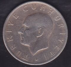 1957 Yılı 1 Lira