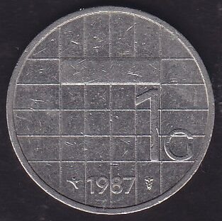 Hollanda 1 Gulden 1987
