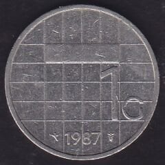 Hollanda 1 Gulden 1987