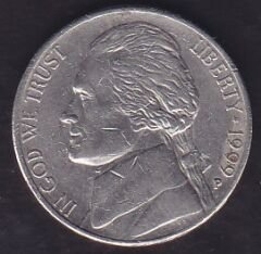 Amerika 5 Cent 1999 P