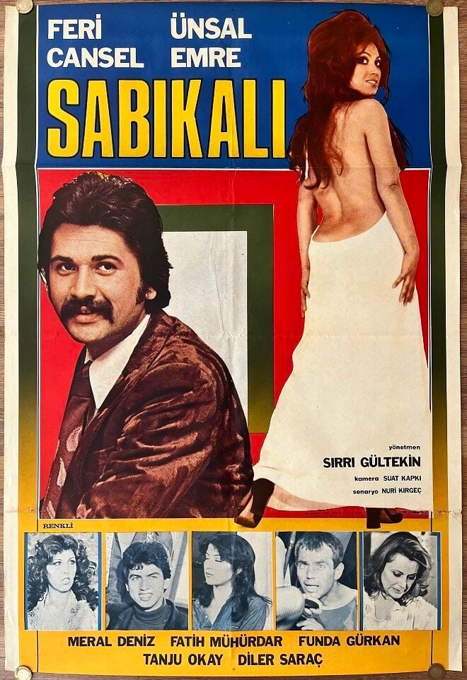 Feri Cansel - Ünsal Emre - Sabıkalı - Film Afişi