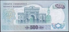 6.Emisyon 2.Tertip 500 Lira M41 189108 Çil