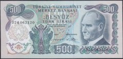 6.Emisyon 2.Tertip 500 Lira O24 062120 Çilaltı Çil