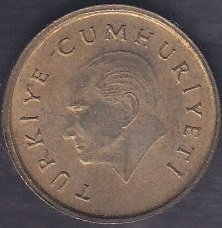 1989 YILI 50 LİRA ÇİLALTI ÇİL
