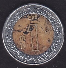 Meksika 1 Peso 1999