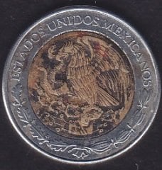 Meksika 1 Peso 1999