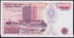 7.EMİSYON 1.TERTİP 20000 LİRA C06 543169 ÇİL