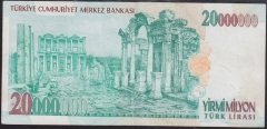 7.EMİSYON 20 000 000 LİRA E04 503154 ÇÇT +