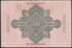 Almanya 50 Mark 1910 Çok Temiz