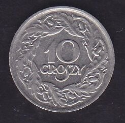 Polonya 10 Groszy 1923