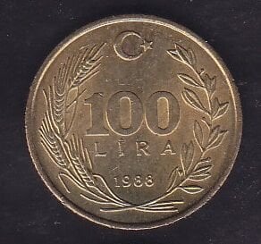 1988 Yılı 100 Lira