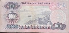 6.Emisyon 2.Tertip 1000 Lira D90 176484 Çok Temiz