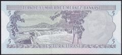 6.Emisyon 2.Tertip 5 Lira I68 238585 Çil