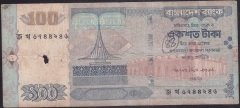 BANGLADEŞ 100 TAKA 2008 HALİYLE