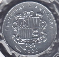 ANDORRA 1 CENTİM 2002 ÇİL