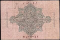 Almanya 50 Mark 1910 Çok Temiz