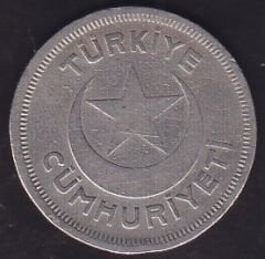 1936 Yılı 5 Kuruş