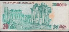 7.Emisyon 20 000 000 Lira C38 723164 Temiz