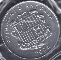 ANDORRA 1 CENTİM 2002 ÇİL