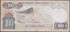6.EMİSYON 2.TERTİP 100 LİRA G56 438445 ÇOK TEMİZ