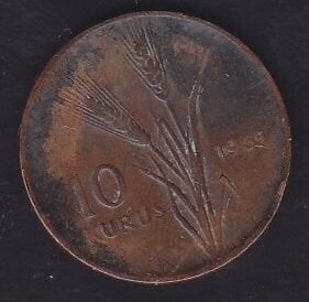 1965 Yılı 10 Kuruş