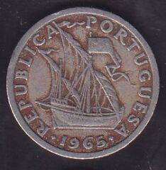 Portekiz 2.5 Escudos 1965