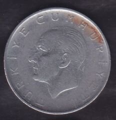 1964 Yılı 1 Lira Ters