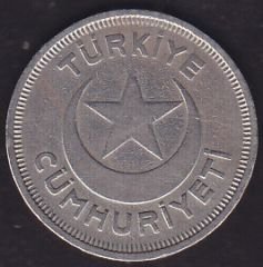 1937 Yılı 5 Kuruş