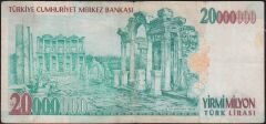 7.Emisyon 20 000 000 Lira C34 197683 Çok Temiz