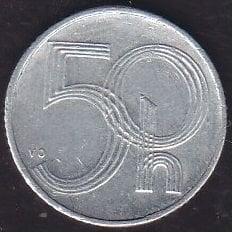 Çek Cumhuriyeti 50 Heller 1993