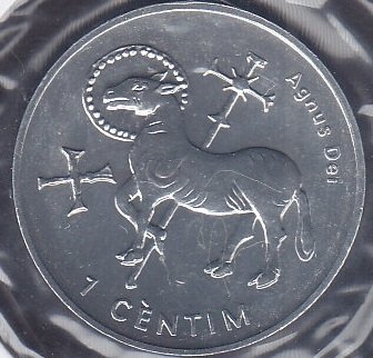 ANDORRA 1 CENTİM 2002 ÇİL
