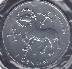 ANDORRA 1 CENTİM 2002 ÇİL