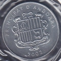 ANDORRA 1 CENTİM 2002 ÇİL
