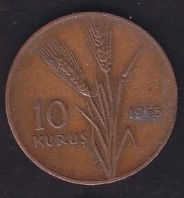 1965 Yılı 10 Kuruş