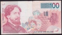 Belçika 100 Frank 1995 Temiz Pick 147a