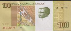 Angola 100 Kwanzas 2012 Çil Pick 153 ( 777 )