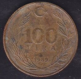 1989 Yılı 100 Lira