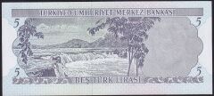 6.Emisyon 2.Tertip 5 Lira Z93 426099 Çilaltı Çil