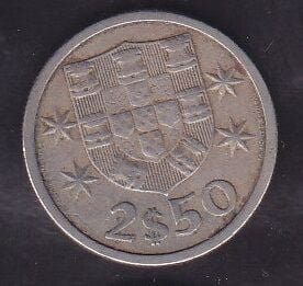 Portekiz 2.5 Escudos 1969