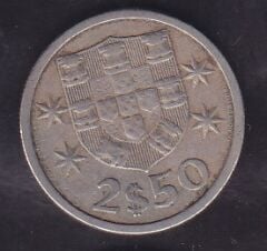 Portekiz 2.5 Escudos 1969