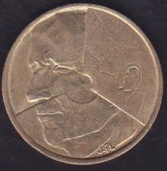 Belçika 5 Frank 1986