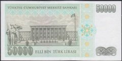 7.Emisyon 2.Tertip 50000 Lira L77 368828 Ççt Çilaltı