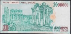 7.EMİSYON 20 000 000 LİRA E36 463350 ÇÇT +